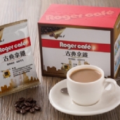 商務包裝 Business Package: Roger Cafe 古典拿鐵 3 合1 咖啡. 含糖.含奶. (500g/盒) Classic Latte Coffee 3 in 1 Instant Coffee (500g/box)